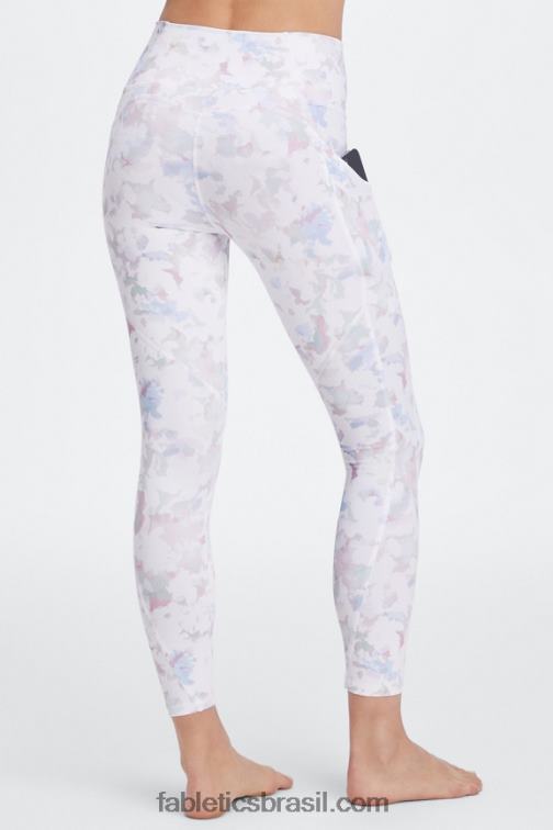 Fabletics sakura 420HR804 legging oasis pureluxe cintura alta 7/8 52 mulheres - Image 4