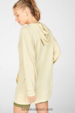 Fabletics sálvia nebulosa 420HR2566 túnica sempre com capuz mulheres - Image 4
