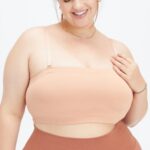 Fabletics sândalo 420HR1579 Camilla Sculptbandeau de malha mulheres