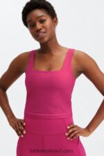 Fabletics sangria 420HR1587 tanque de sutiã embutido lydia mulheres