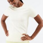 Fabletics seda 420HR1986 phoenix lite blusa de manga curta mulheres