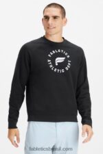 Fabletics selo atlético preto 420HR3701 a equipe de referência homens