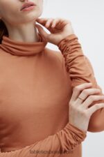 Fabletics sequóia 420HR2671 jess blusa manga longa gola alta mulheres - Image 2