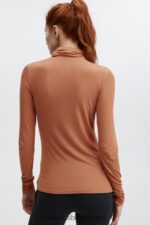 Fabletics sequóia 420HR2671 jess blusa manga longa gola alta mulheres - Image 3