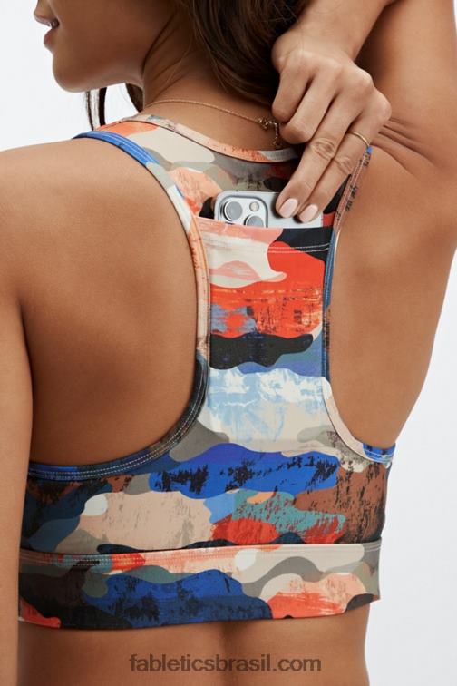 Fabletics Sião 420HR1765 sutiã esportivo de médio impacto em movimento 116 mulheres - Image 3