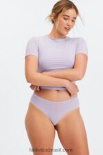 Fabletics sombra 420HR2837 cueca clássica de toque fino mulheres