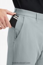 Fabletics sombra cinza 420HR3034 a única calça (ajuste clássico) homens - Image 4