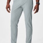 Fabletics sombra cinza 420HR3082 a única calça (slim fit) homens