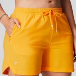 Fabletics sombra/rosa/pétala 420HR234 aquele curto 5'' mulheres