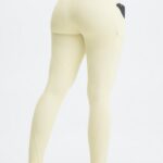 Fabletics Soro de leite coalhado 420HR911 legging cintura alta oasis pureluxe 70 mulheres