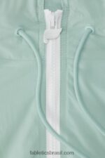 Fabletics spray de sal/branco clássico 420HR2751 jaqueta de trilha de náilon mulheres - Image 5
