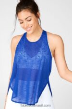 Fabletics supernova/ponto branco do logotipo baja 420HR2381 tanque de sutiã embutido ryan mulheres - Image 2