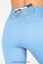 Fabletics surf azul 420HR1223 trinity motion365 capri cintura alta mulheres - Image 2