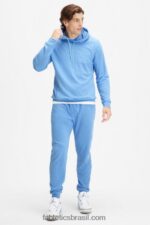 Fabletics surf azul 420HR3659 o moletom com capuz leve homens - Image 3