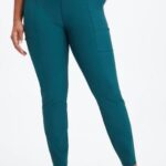 Fabletics surf azul/explosão de cereja 420HR116 calça cargo hibrida mulheres