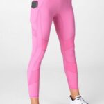 Fabletics surf rosa 420HR1237 qualquer lugar motion365 legging moto 7/8 de cintura alta mulheres