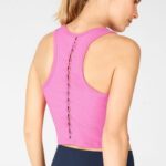 Fabletics surf rosa 420HR2408 tanque de rendas bree mulheres
