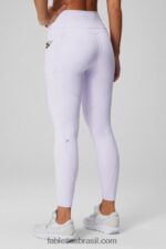 Fabletics sussurro lilás 420HR903 legging cintura alta oasis pureluxe 68 mulheres - Image 3