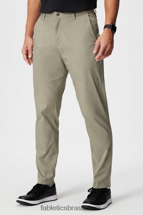 Fabletics taupe fresco 420HR3065 o chino lateral alto (ajuste clássico) homens - Image 1