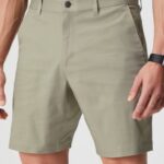Fabletics taupe fresco 420HR3300 o short chino lateral alto homens