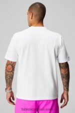 Fabletics tênis branco nos abrir 420HR3532 a camiseta r&r homens - Image 2