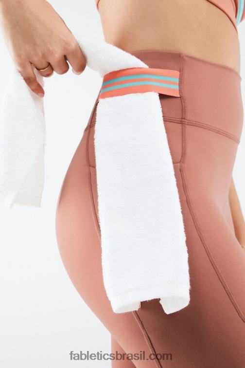 Fabletics terra/piscina/névoa coral 420HR1160 legging 7/8 cintura alta motion365 mulheres - Image 3