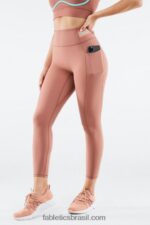 Fabletics terra/piscina/névoa coral 420HR1160 legging 7/8 cintura alta motion365 mulheres - Image 4