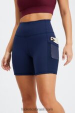 Fabletics terra/piscina/névoa coral 420HR260 on-the-go powerhold cintura alta 6'' curto 7 mulheres - Image 2