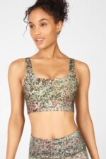 Fabletics terroso/verde cítrico 420HR1906 sutiã reversível harlyn mulheres