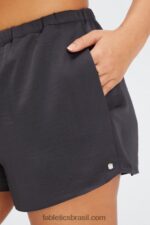 Fabletics tijolo/oliva desbotada 420HR497 ecosatin dormir curto mulheres - Image 3