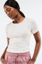 Fabletics tintura de aveia 420HR2070 camiseta cora slim mulheres