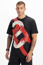 Fabletics todos juntos preto 420HR3533 a camiseta r&r homens