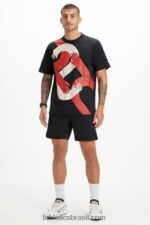 Fabletics todos juntos preto 420HR3533 a camiseta r&r homens - Image 3