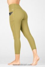 Fabletics tomilho 420HR966 capri cintura alta oasis pureluxe mulheres - Image 3