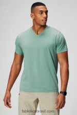 Fabletics tomilho cinza 420HR3498 o pescoço 24-7 v homens
