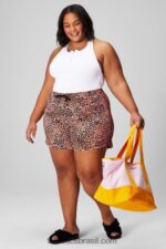Fabletics trovão/safira gelo/branco 420HR238 aquele curto 5'' mulheres - Image 3