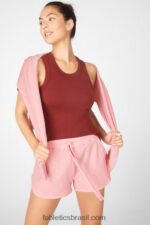 Fabletics umbria vermelho 420HR2329 tanque de lata mulheres - Image 2