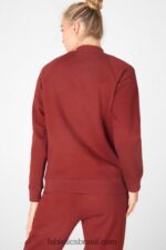 Fabletics umbria vermelho 420HR2540 pulôver manga longa james mulheres - Image 4