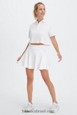 Fabletics ursinho/fúcsia 420HR633 saia de babados mulheres - Image 4