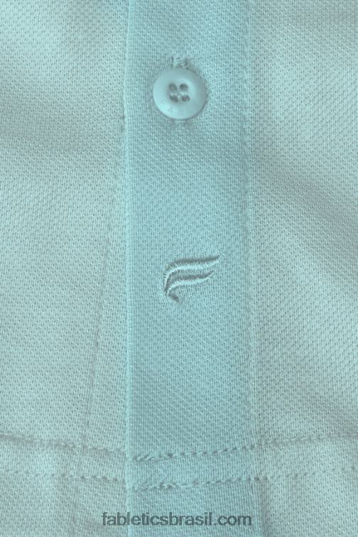 Fabletics urze azul nórdica 420HR3582 o botão de manga longa traço para cima homens - Image 5