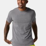 Fabletics urze carvão 420HR3546 o tee 24-7 185 homens