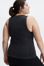 Fabletics urze cinza carvão 420HR2240 tanque de camada de base de lã mulheres - Image 3