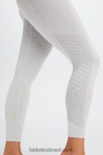 Fabletics urze cinza claro 420HR1168 legging cintura alta eco sync 7/8 mulheres - Image 3