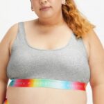 Fabletics urze cinza claro 420HR1585 bralette lounge 24 horas por dia, 7 dias por semana mulheres