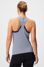 Fabletics urze cinza clássico 420HR2139 tanque racerback de tecnologia de penas mulheres - Image 2