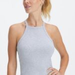 Fabletics urze cinza clássico 420HR2229 tanque de cabresto ao vivo mulheres