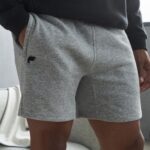 Fabletics urze cinza clássico 420HR3309 o go-to curto homens