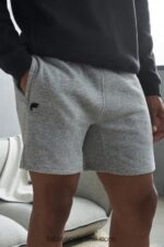 Fabletics urze cinza clássico 420HR3309 o go-to curto homens