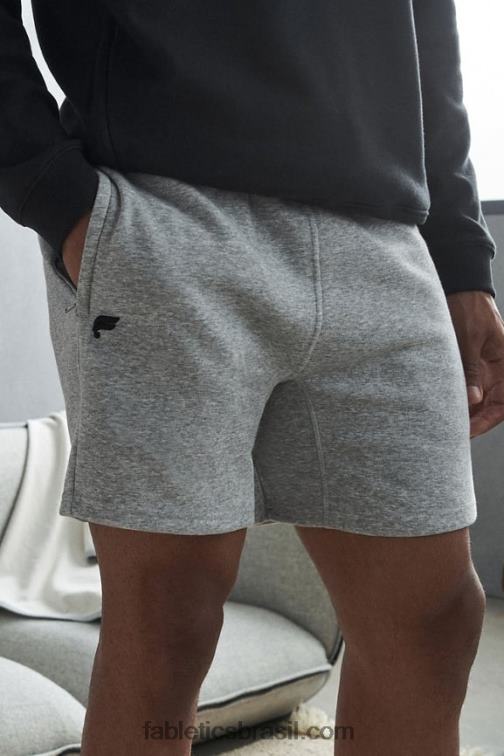 fabletics_urze_cinza_classico_420hr3309_o_go_to_curto_homens.jpg Fabletics urze cinza clássico 420HR3309 o go-to curto homens - Image 1