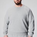 Fabletics urze cinza clássico 420HR3671 a tripulação leve homens